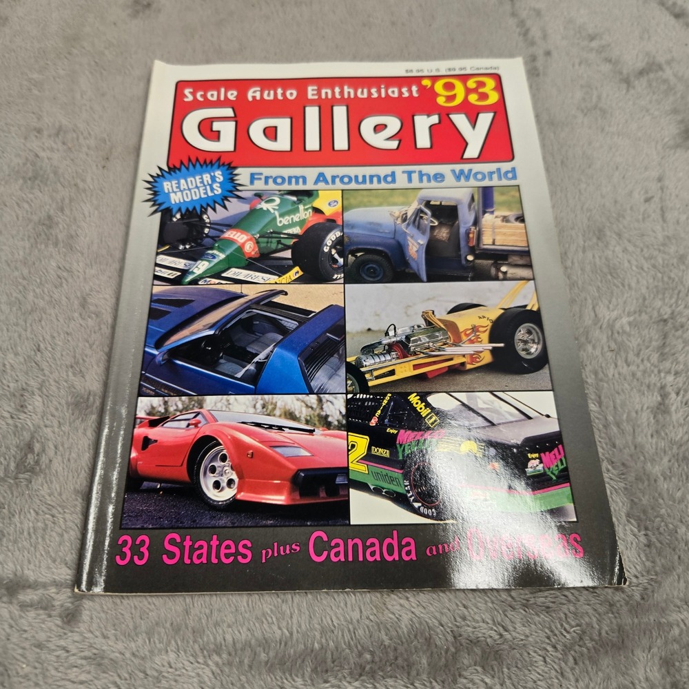 Scale Auto Enthusiast 1993 Gallery & 96-97 Contest Annual Magazine Lot of 2